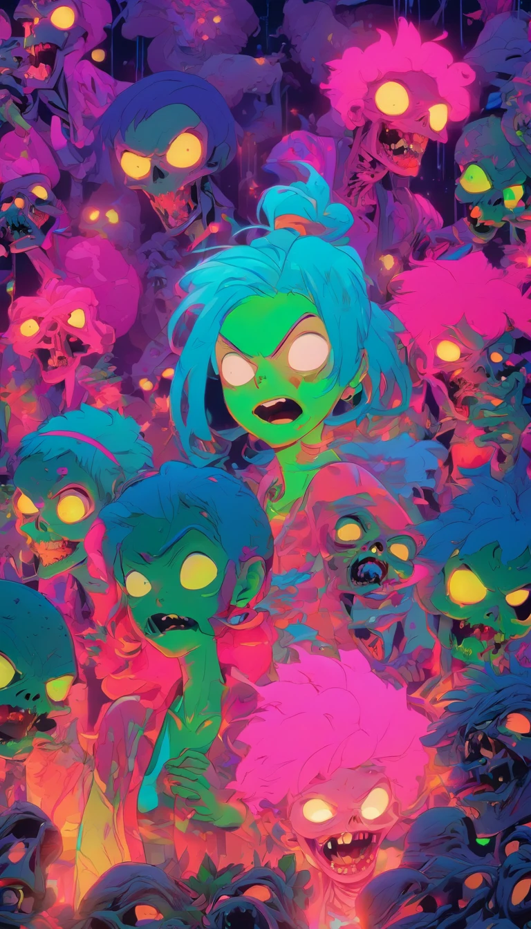 Octane render. Hyper detailed, ultra realistic. Soft illumination 4k post-processing --w 3840 --h 2160
a big fabulous party between zombies and humans, celebrating, psychedelic colors, neon colors ,vibrant colors, zombie females Crazy music,iridescent glowing colors , epic,hyper detailed lighting,wires, pipes, greebles, wires, plants, in the style of aeon flux and matt mahurin and robert mapplethorpe cinematic mood
a big fabulous party between zombies and humans, celebrating, psychedelic colors, neon colors ,vibrant colors,