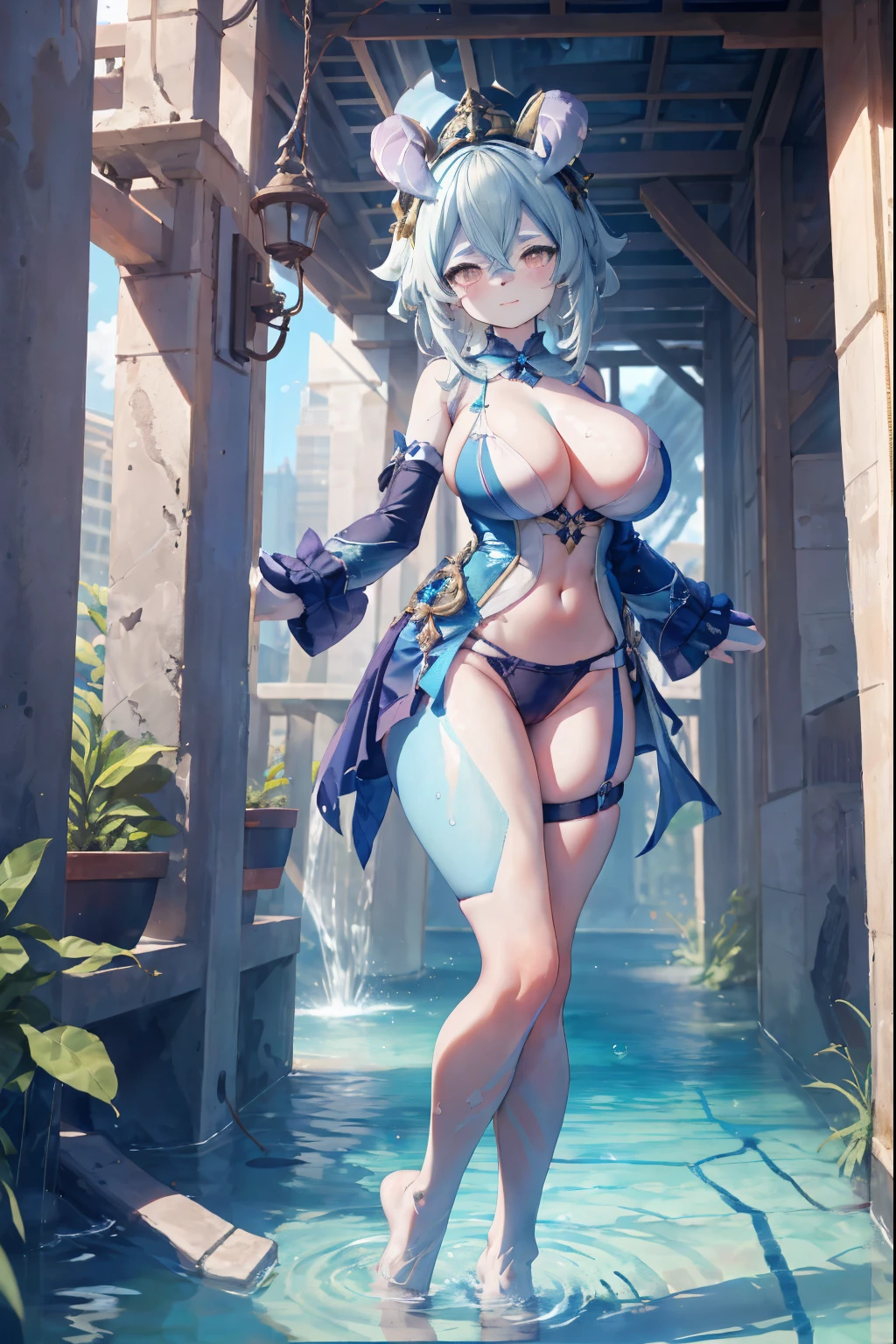 Melousine|genshin impact, master-piece, bestquality,25 years old , gigantic breasts, proportional body, proportional, Show your , Water set, Brazilian bikini ,bara, In the beautiful underwater city, beautiful metropolis, underwater, floating in water, In water with air bubbles around, 
Deep water, Termite Hill Girl lives in a wonderful underwater world............................ This underwater metropolis is full of beauty in the middle of the sea..........................., It is a spot full of beauty.........................., bright life..
natural pattern, Blue, Green, Deep Sea.., And there was beautiful sunlight shining down from the surface of the water............................ The softness of the sea creates a beautiful silver trail as the sun shines down on it............................,  View viewers from the front, Thigh strap, Head tilt, bored, 10, 10, HD, slight smile,