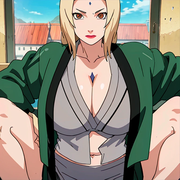 tsunade, brown eyes , blonde hair , forehead mark
BREAK coat , flashing , nakedflashing , lingerie , navel , exibitionism , big breasts, wide hips , milf body ,((( crowded public , everyone looking))) , smile
BREAK outdoors, city, sky, sun, clouds,
BREAK looking at viewer, (cowboy shot:1.5),
BREAK (masterpiece:1.2), innocent eyes , beautiful face