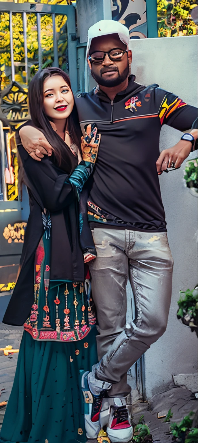 Change background animation face couple