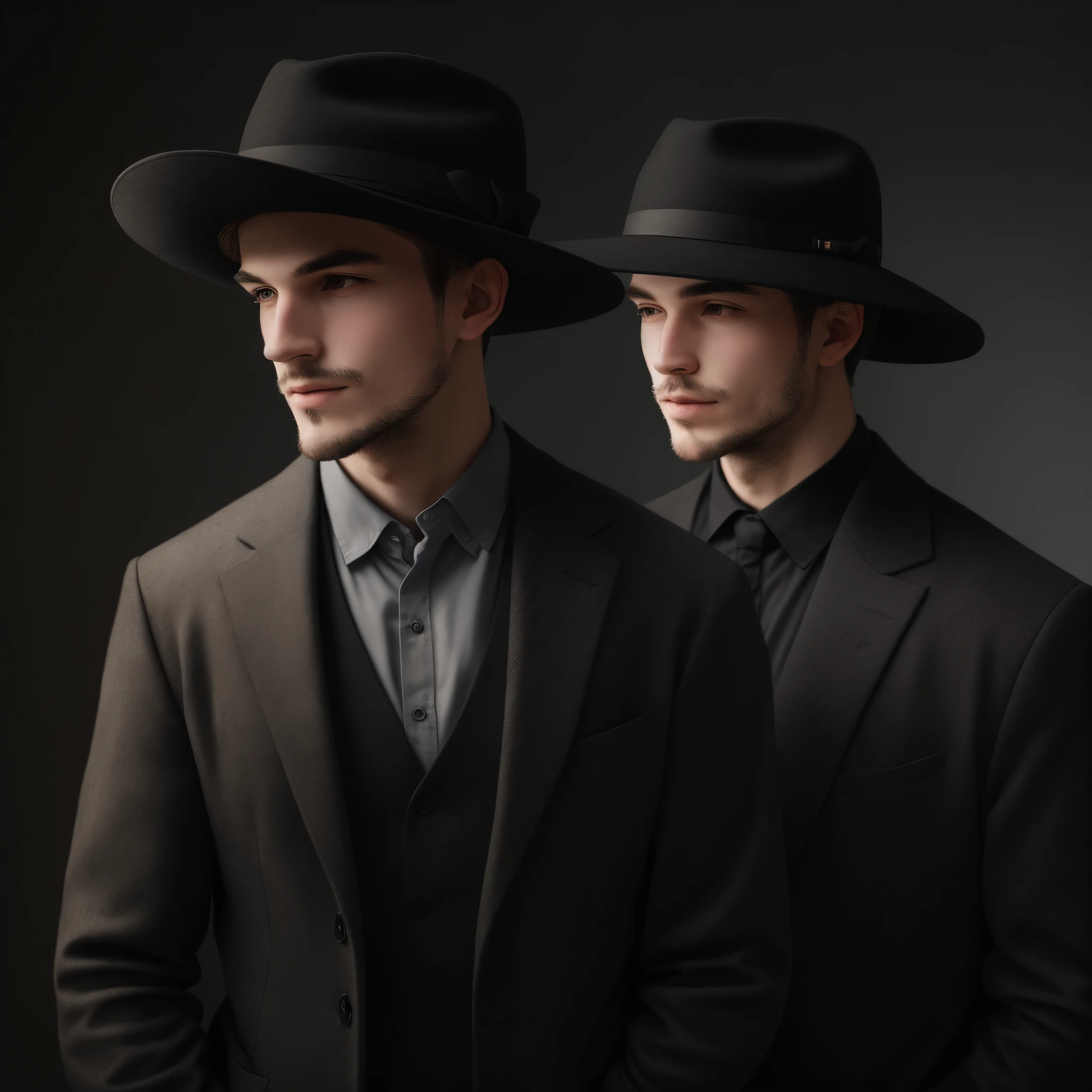 A man with hat