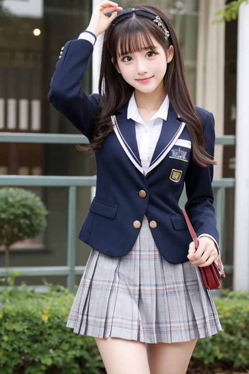 high school student uniform、Mini skirt