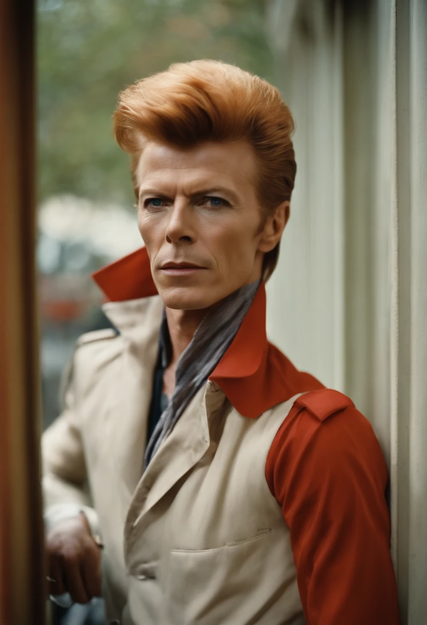 A photo of Bowie browsing through a vintage vinyl record store,original,David Bowie had a distinct and versatile physical appearance that evolved over the course of his career. While it's difficult to capture the full scope of his appearance in a single description, here are some general features that were often associated with Bowie:
1. Facial Features: Bowie had a unique facial structure that included high cheekbones and a well-defined jawline. His eyes were often described as piercing and captivating, with one of his pupils appearing permanently dilated due to anisocoria, a condition resulting from a childhood injury. His eyebrows were expressive and often arched, adding to his overall intensity.
2. Hair: Bowie's hair was an important element of his ever-changing image. He experimented with various hairstyles, colors, and lengths throughout his career. He was known for sporting different colors, including red, blonde, and variations of brown. Bowie's hairstyles ranged from the iconic Ziggy Stardust red mullet to shorter, slicked-back styles during his later years.
3. Physique: Bowie had a slender and lean physique. He possessed a graceful and elegant presence, which he often accentuated through his dynamic stage performances and expressive gestures. While not particularly muscular, his physicality exuded a sense of energy and fluidity.
4. Fashion and Style: Bowie was a fashion icon, and his style was as eclectic as his music. He effortlessly blended elements from various subcultures, eras, and genres. From glam rock-inspired costumes to tailored suits and avant-garde ensembles, Bowie embraced a wide range of fashion choices. He had a penchant for bold and innovative designs, often incorporating theatrical elements into his wardrobe.
5. Androgynous Appearance: Bowie's androgynous appearance was a significant aspect of his image. He challenged traditional gender roles and norms, embracing a sense of fluidity and blurring the lines between masculine and feminine aesthetics. His ability to embody both masculine and feminine characteristics contributed to his allure and made him an icon of gender-bending fashion.
It's important to note that these descriptions provide a general overview of David Bowie's physical appearance, but they do not fully capture the breadth and depth of his transformative image. Bowie was a master of reinvention, and his ever-changing looks were an integral part of his artistic expression and his ability to captivate audiences.
David Bowie's physical appearance went through various transformations throughout his career, as he often adopted different personas and styles. Here are some notable descriptions of Bowie's appearance during different periods:
1. Ziggy Stardust Era (Early 1970s): One of Bowie's most iconic looks was during his Ziggy Stardust era. He sported vibrant red hair, which was styled into a distinctive mullet. He often wore bold, theatrical makeup, including a lightning bolt across his face, emphasizing his androgynous and otherworldly persona. His costumes were flamboyant and futuristic, featuring metallic jumpsuits, platform boots, and colorful accessories.
2. Thin White Duke Era (Mid-1970s): During the Thin White Duke era, Bowie adopted a more refined and elegant appearance. He had blonde hair, which he usually wore slicked back or combed to the side. His fashion choices were sleek and sophisticated, often showcasing tailored suits, crisp dress shirts, and ties. This period reflected a more minimalist and sophisticated aesthetic.
3. Berlin Trilogy Era (Late 1970s): In the late 1970s, Bowie's appearance during the Berlin Trilogy phase reflected a more subdued and avant-garde style. He had short, cropped hair with a slightly disheveled look. His fashion choices leaned towards a mix of casual and experimental, with a preference for dark colors, oversized coats, and unconventional combinations of clothing.
4. New Romantic Era (Early 1980s): During the New Romantic era, Bowie embraced a more flamboyant and glamorous look. He experimented with extravagant hairstyles, including permed or teased hair with vibrant colors. His makeup became more dramatic, with bold colors and exaggerated features. He often wore flamboyant and elaborate outfits, featuring ruffled shirts, sparkly jackets, and accessories like scarves and hats.
5. Later Years (1990s and 2000s): In his later years, Bowie's appearance became more refined and mature. He often had shorter, styled hair, with colors ranging from blonde to salt-and-pepper gray. His fashion choices varied, but he often opted for tailored suits, crisp shirts, and fashionable jackets. He embraced a more casual yet sophisticated style, showcasing his timeless and ageless charm.
It's important to note that David Bowie's appearance was not limited to these descriptions, as he constantly reinvented himself and explored different looks throughout his career. His ability to transform his appearance was an integral part of his artistic expression and contributed to his status as a fashion and style icon.
Most known is his Ziggy Stardust Era Look.