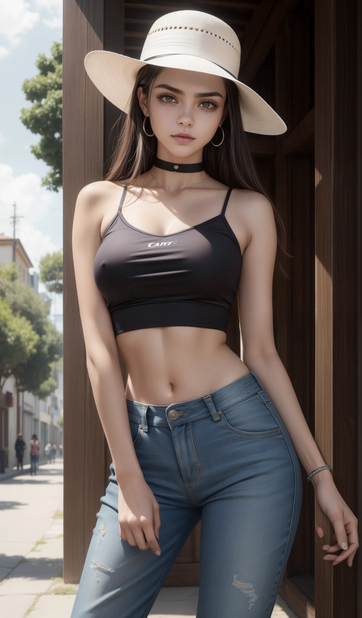 8k, Obra maestra, Foto RAW, La mejor calidad, detalle:1.2), fotorrealista, Fondos de pantalla CG unificados 8k extremadamente detallados, Profundidad de campo, cinematic light, Destello de lente, Trazado de rayos, (cara extremadamente hermosa, labios hermosos, Hermosos ojos), Cara de detalle intrincado, ((Piel ultra detallada)) 1girll, A oscuras, pelo color morado, sombra profunda, Bonita chica coreana, Kpop idol,(Cuerpo musculoso muy delgado y delgado:1.3), ((Ver el visor)), (gran sonrisa), (pantalon vaquero y blusa blanca), (zapatos de tacon alto), (Bragas expuestas), ((Disparos en cuerpo completo de pie)), (tomas de cuerpo completo caminando), (Injection cuff), (fondo parque con fuente), (luces de neon), (noche), Bonita chica coreana, Pendientes, brazalete, collar, pantys, ojos claros, andante, (Pale skin), Cara hacia adelante, (ojos grandes), Go back, (Tiro trasero), NSFW