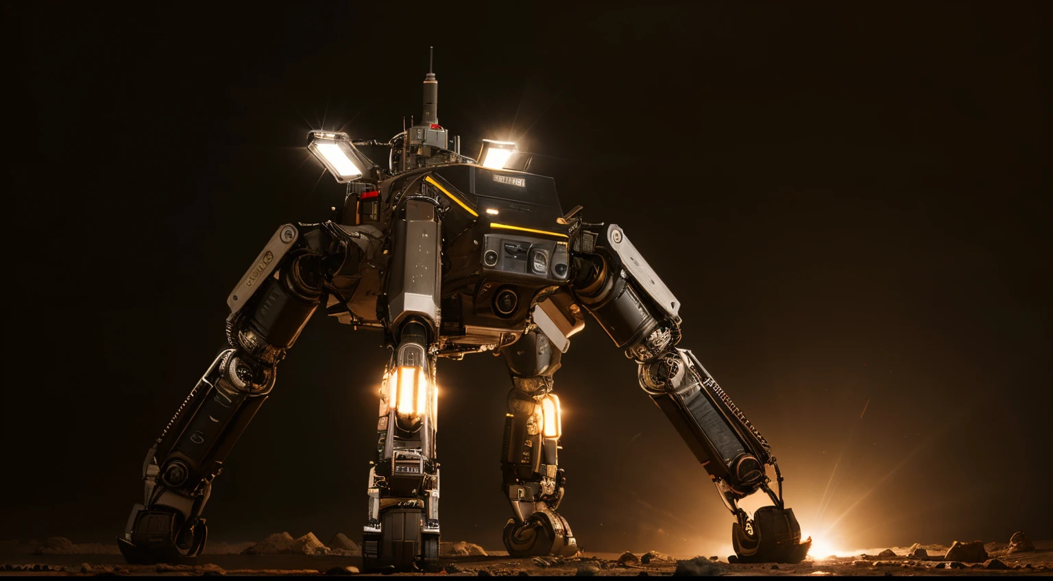 Developing Mars, various robotic arms, bright pictures, different machines, futuristic sense, photography master, factory machine details, ultra-wide angle, high realism, light and dark