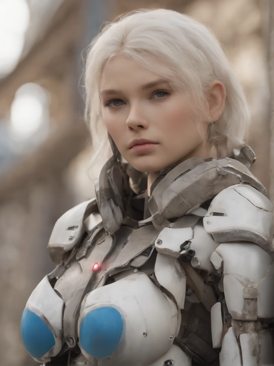 anime girl, (1girl:1.2), masterpiece, best quality, best detail, best proportion, best anatomy, best face, blush, best shaped breasts, very big breasts, (platinum blonde short hair) (( caucasian lowteen):1.3), half body shot, view from side, (prosthetic girl),  ((prosthetic limbs):1.4), ((prosthetic girl):1.0), (nsfw:1.1) , (full nude:1.5), cameltoe, loose a competition, sadly, tears, blush, trackfield(background),