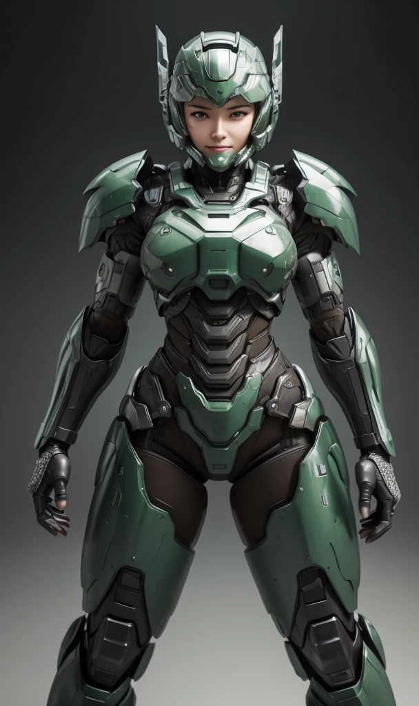 Textured skin, Super Detail, Attention to detail, high quality, 最high quality, High resolution, 1080P, hard disk, beautiful,(War Machine),beautifulサイボーグ女性,Dark Green Mecha Cyborg Girl,battle,Girl with a mechanical body,、Junior high school girl Very Short Hair、Sweaty brown eyes、Sweaty face、freckles Embarrassed expression blush cute Black-haired ((Steam coming out of the head)) Glasses squat Spread your legs M foot opening (Shyness)