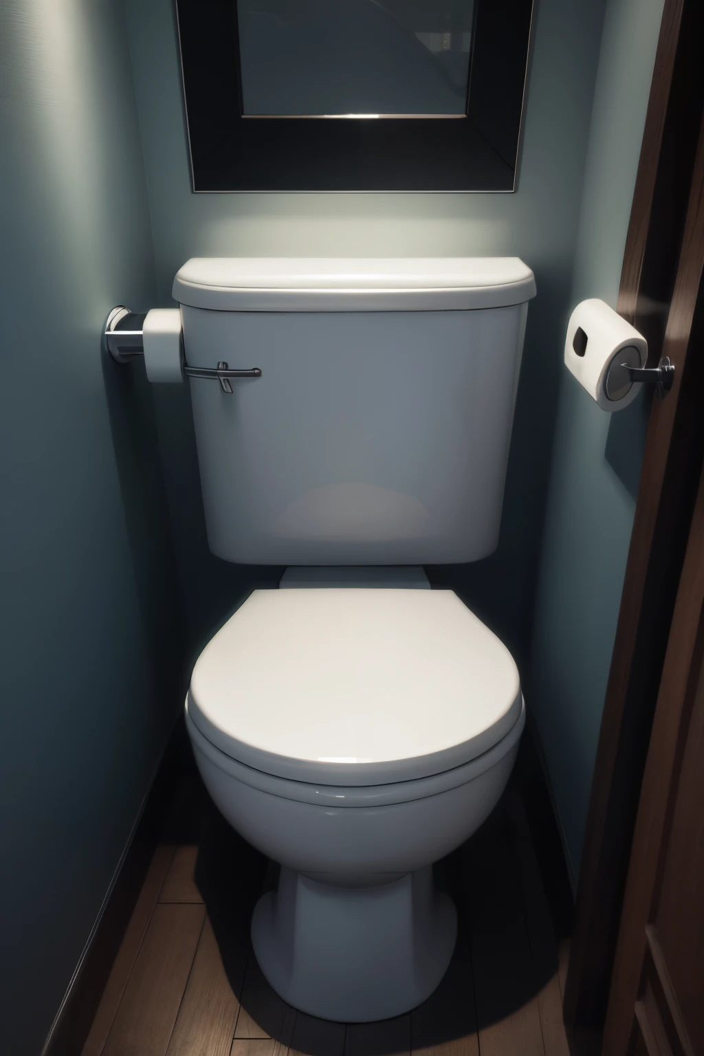 creepy toilet