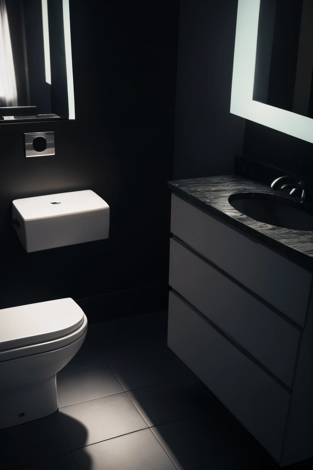 creepy toilet