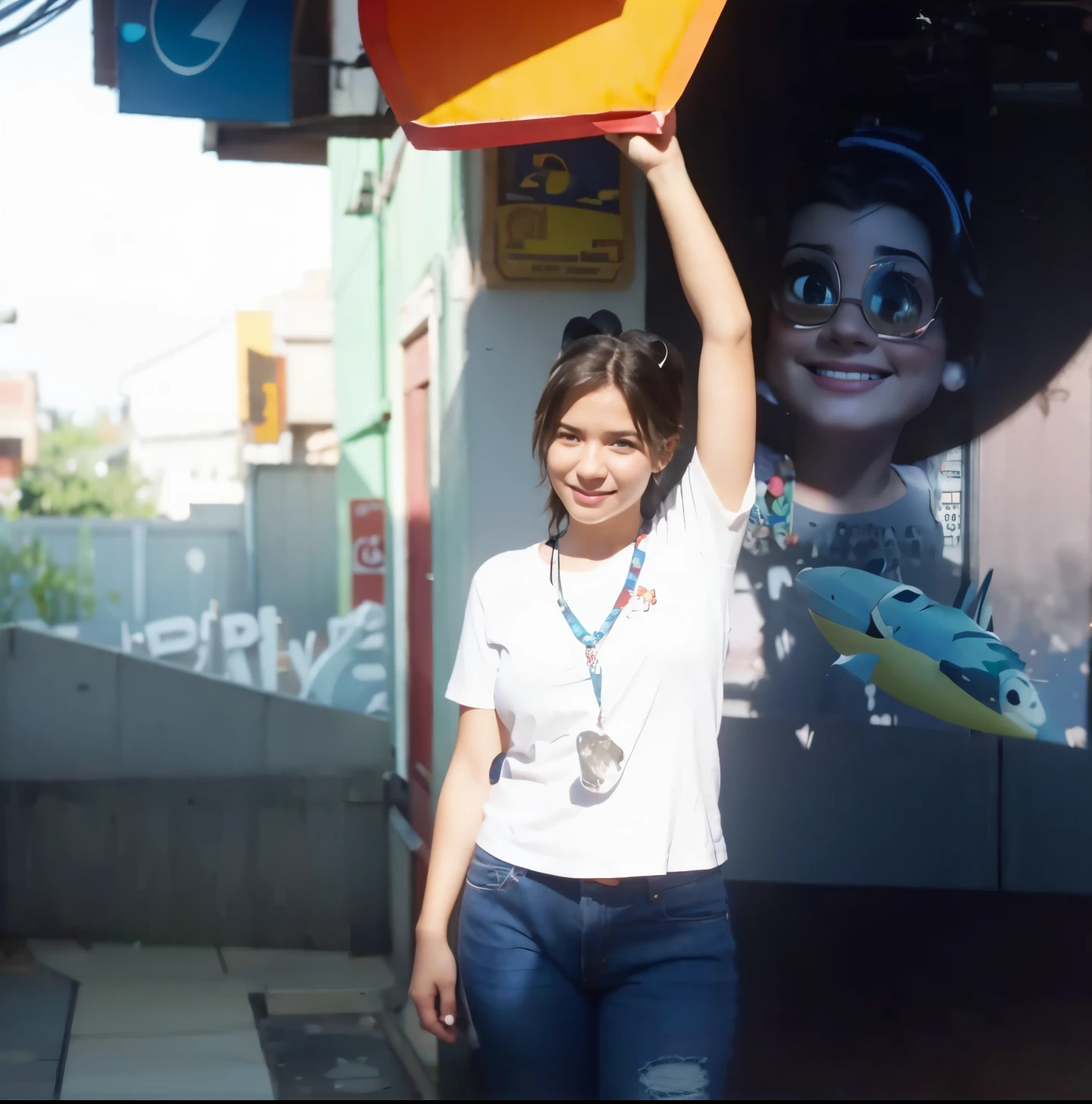 Disney Pixar of a girl
