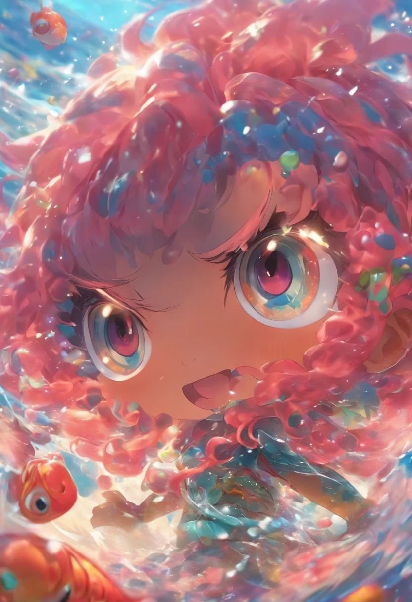 big headed，Tide play，largeeyes，head gear，adolable，