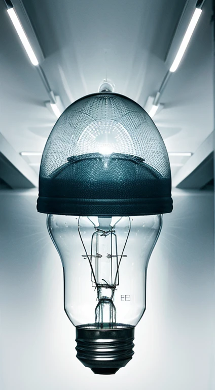 Illustrate a lightbulb turning on over someone's head symbolizing a mindset shift.