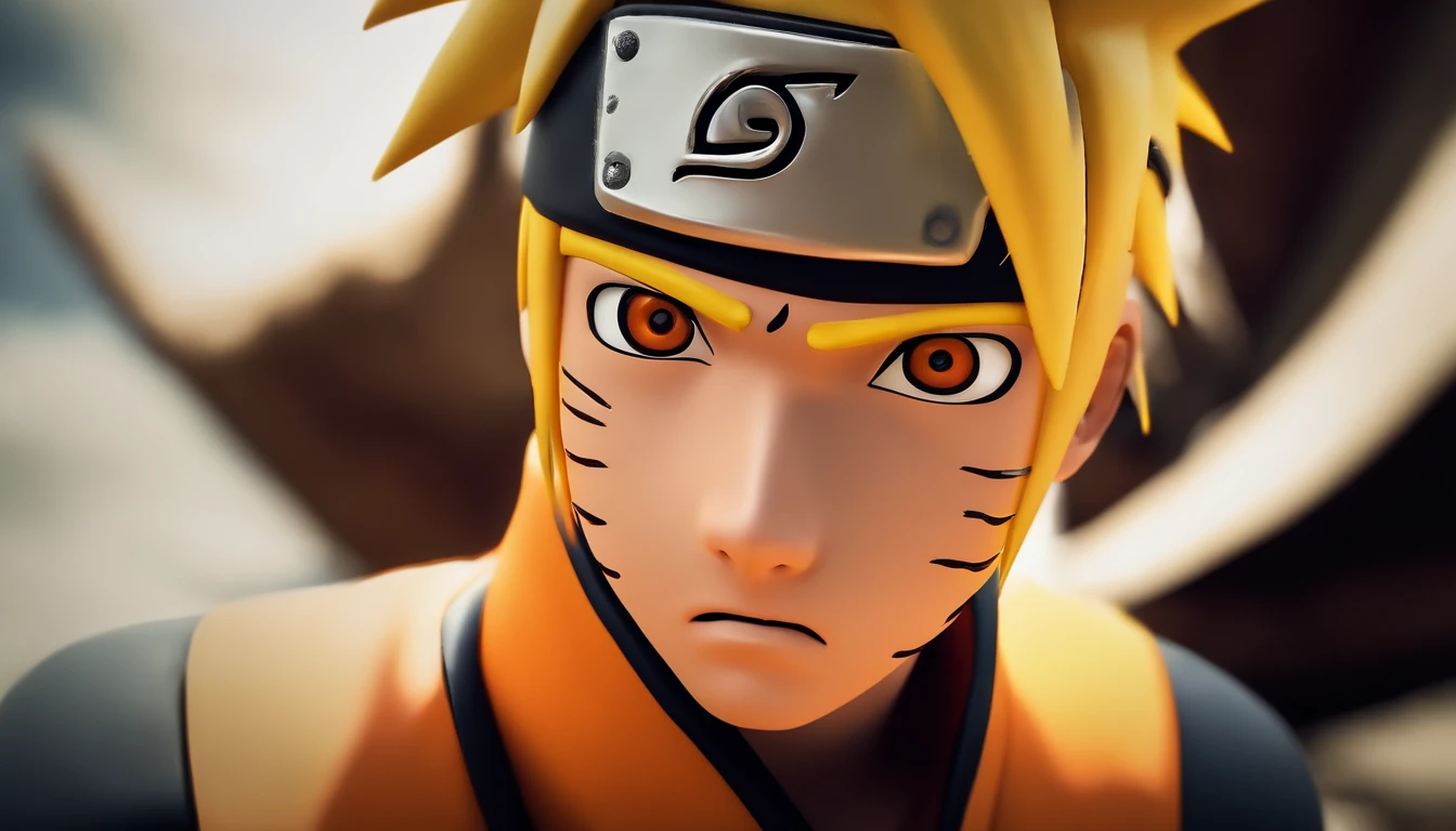 Naruto uzumaki realistic accurate face