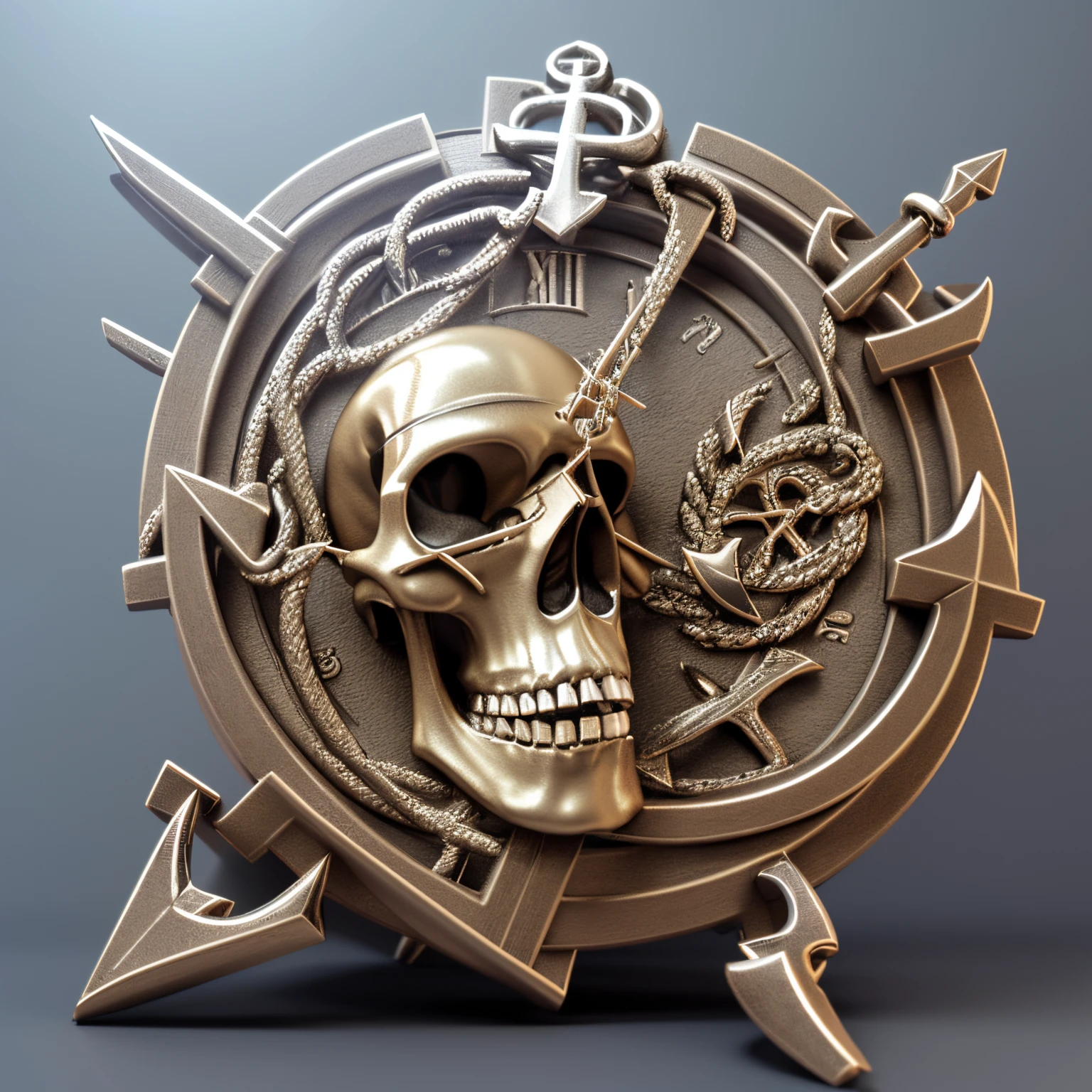 ((masterpiece,best quality)), <lora:FantasyIcons_Coins:0.8>, skull coin,, shiny metal