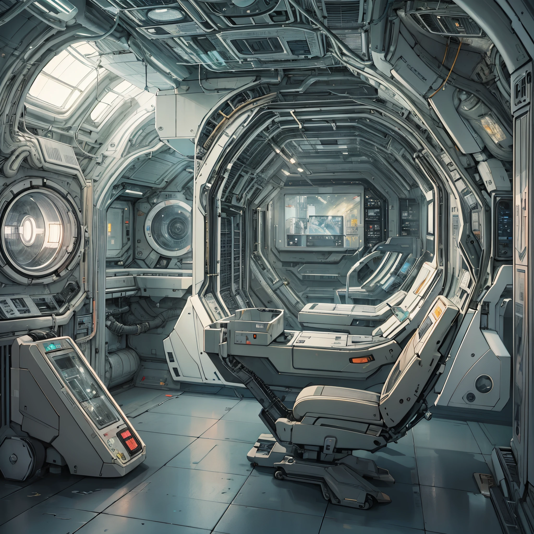Capsula embrional futurista con (alien dentro).