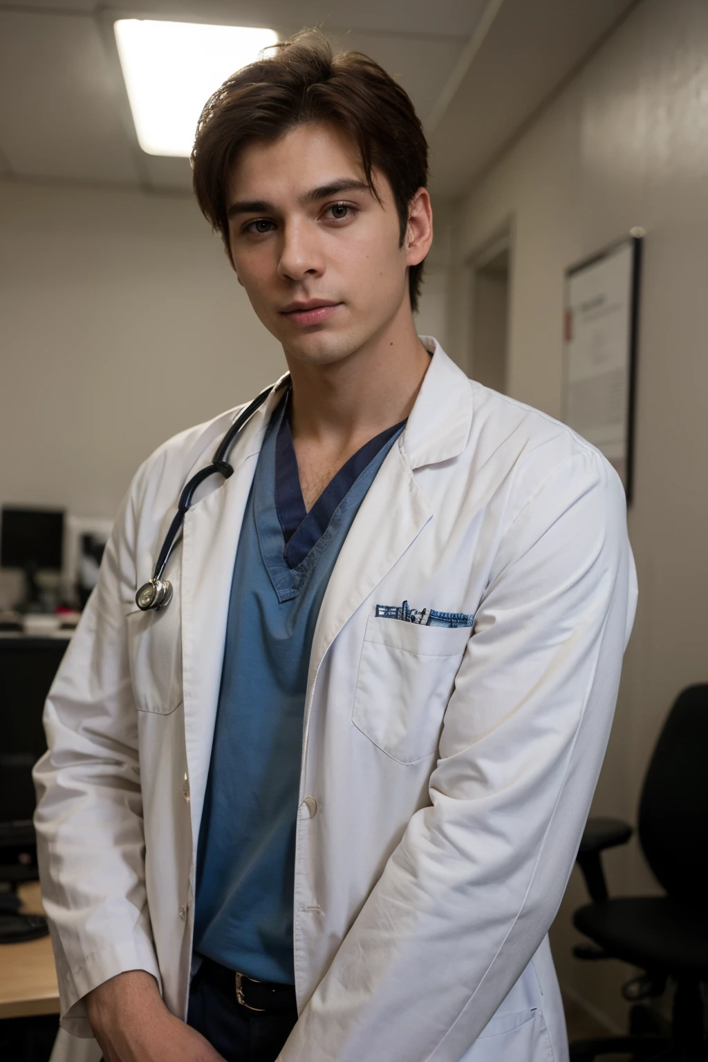 Doctor, handsome boy