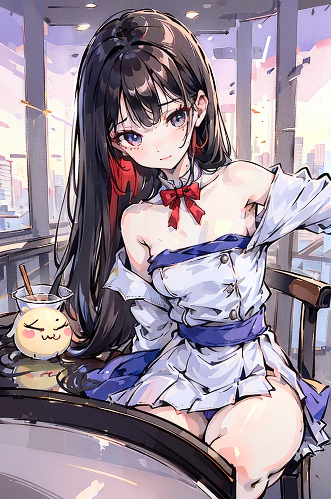 2-dimensional,bit girl, , small, female student, 校服, Superskirt, People who don't wear underwear, lying on the table, Undress, Small under breasts,There is a mole under the neck,Small bottom, Classroom, ssmile, Stas, Volumetriclighting, rays of sunshine, bright,nipple play
