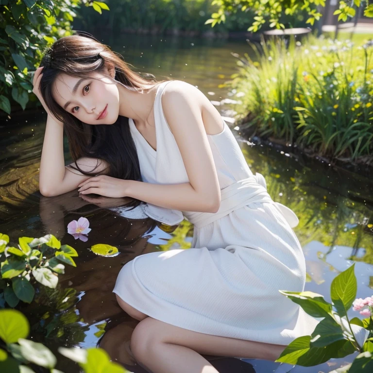 The girl is beautiful,like a blooming flower,Their beauty is not only reflected in their appearance,It is also reflected in their gentleness、kindness and intelligence。Their eyes sparkle with wisdom and tenderness,A smile is as warm as the sun,Their temperament exudes elegance and confidence。Their beauty is like a masterpiece of nature,It's fascinating,Like a beautiful painting,always fascinating。The beauty of girls is multi-faceted,Not just appearance,It’s the inner brilliance and charm。Pictures in 4K,Very real。