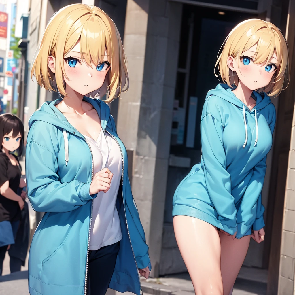(masterpiece, best quality), intricate details,
1girl, <lora:rizahawkeye-lora-nochekaiser:0.8> riza hawkeye, blonde hair, (black eyes:1.5), folded ponytail,, shirt, short sleeves, earrings, uniform, military, black shirt, military uniform,
(bottomless:1.2), no panties, pussy, (pubic hair:1.2), <lora:excessive_pubic_hair:0.0> excessive pubic hair, sweating, boob sweat, outdoors, sun, sand, desert, hot, sweat on thighs,