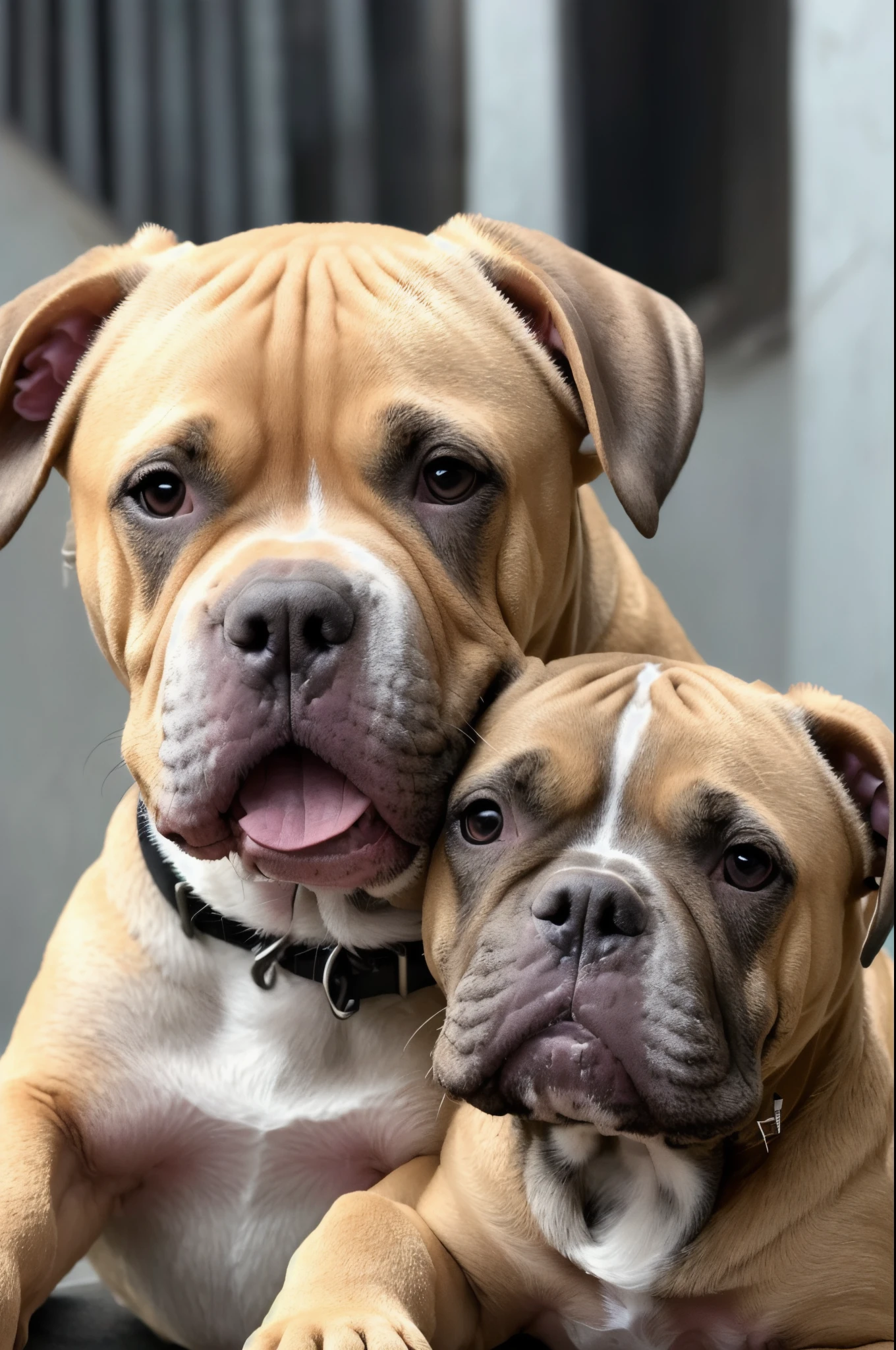 Cachorro Pitbull transformado em anjo