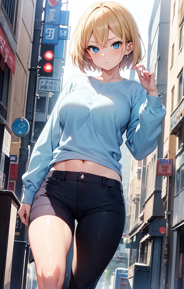 One Girl、blush、Embarrassed look、Perfect Anatomy、Short Bob、Small breasts、((Hair tousled by the wind、Messy Hair、Broken hairstyle))、(((The wind blows up my skirt:1.3、White panties、Cute ass)))、Pay attention to the butt、Professional Lighting, Film Grain, chromatic aberration, (Eye and facial details:1.0), (Bokeh:1.1)、software:1.5)))、 Highest quality, 8k, ２０talent