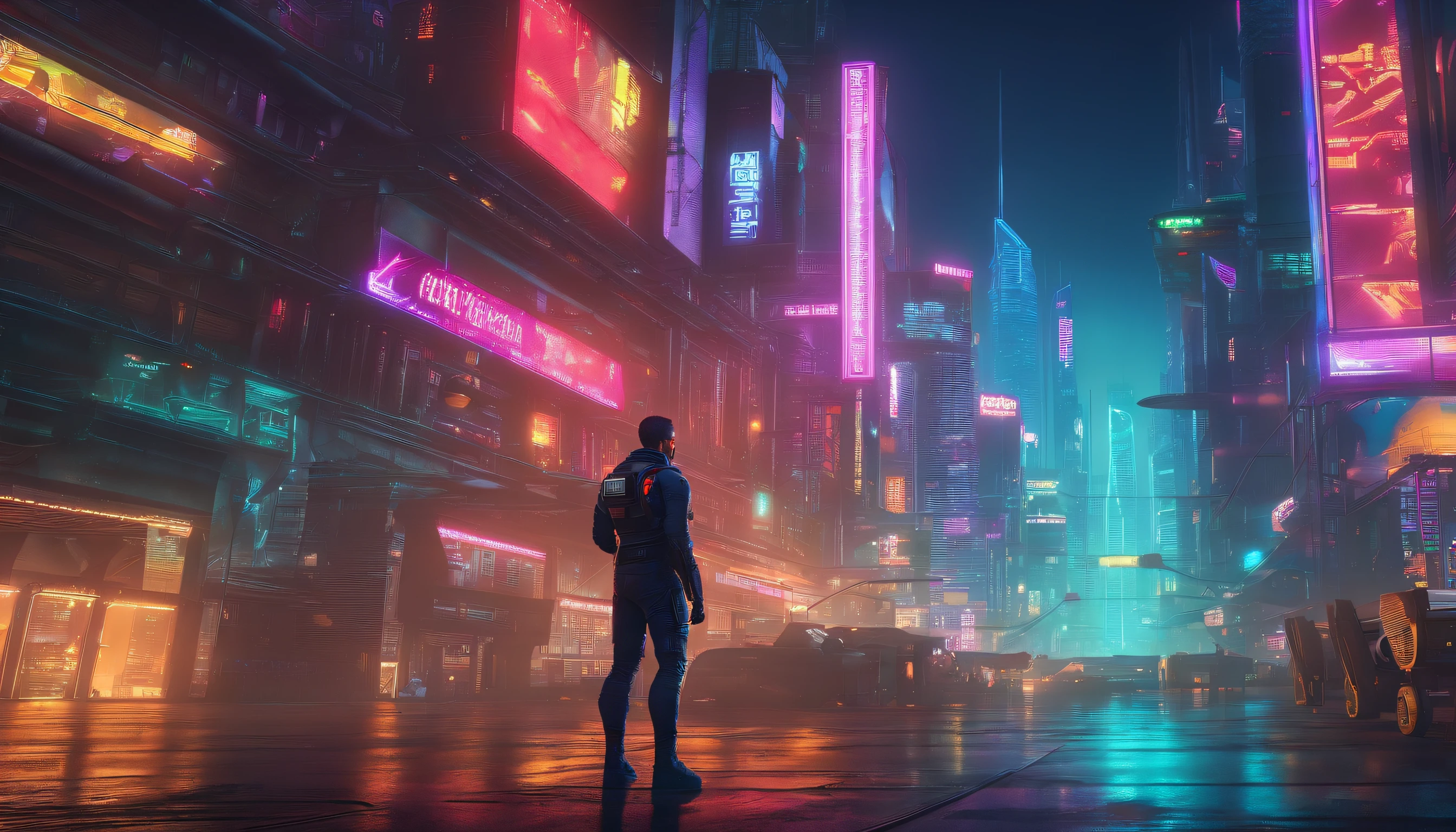 (masterpiece, best quality:1.4), cinematic light, city, cityscape, night, sky
