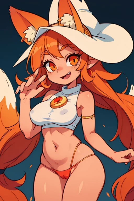 What do you think about the name Amar? She is a mischievous character with ears, fox-like, and a gorgeous fluffy fox tail. Her eyes resemble amber, And the smile shines brightly, Lifting the mood around, deep cameltoe