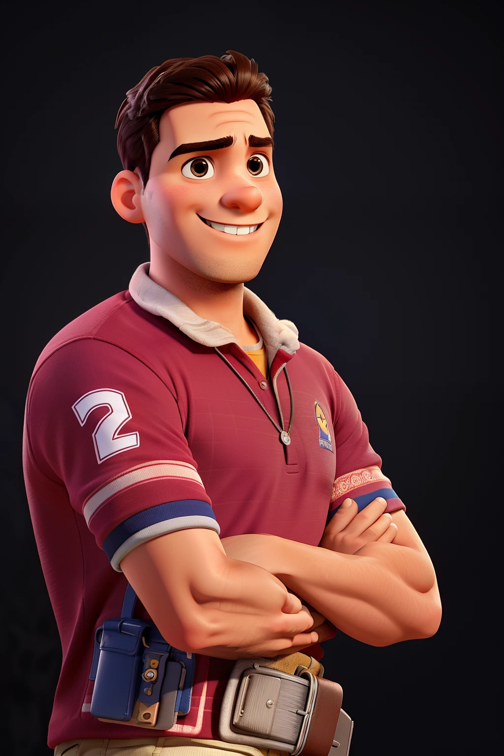 Um garoto estilo pixar, alta qualidade, melhor qualidade