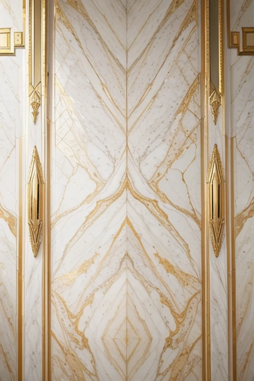 "Generate a stunning image featuring the luxurious Calacatta Murano Gold Marble, showcasing its intricate veining patterns, elegant golden accents, and exquisite polished surface. Capture the essence of opulence and sophistication in a high-resolution visual representation that highlights the unique beauty of this premium marble."