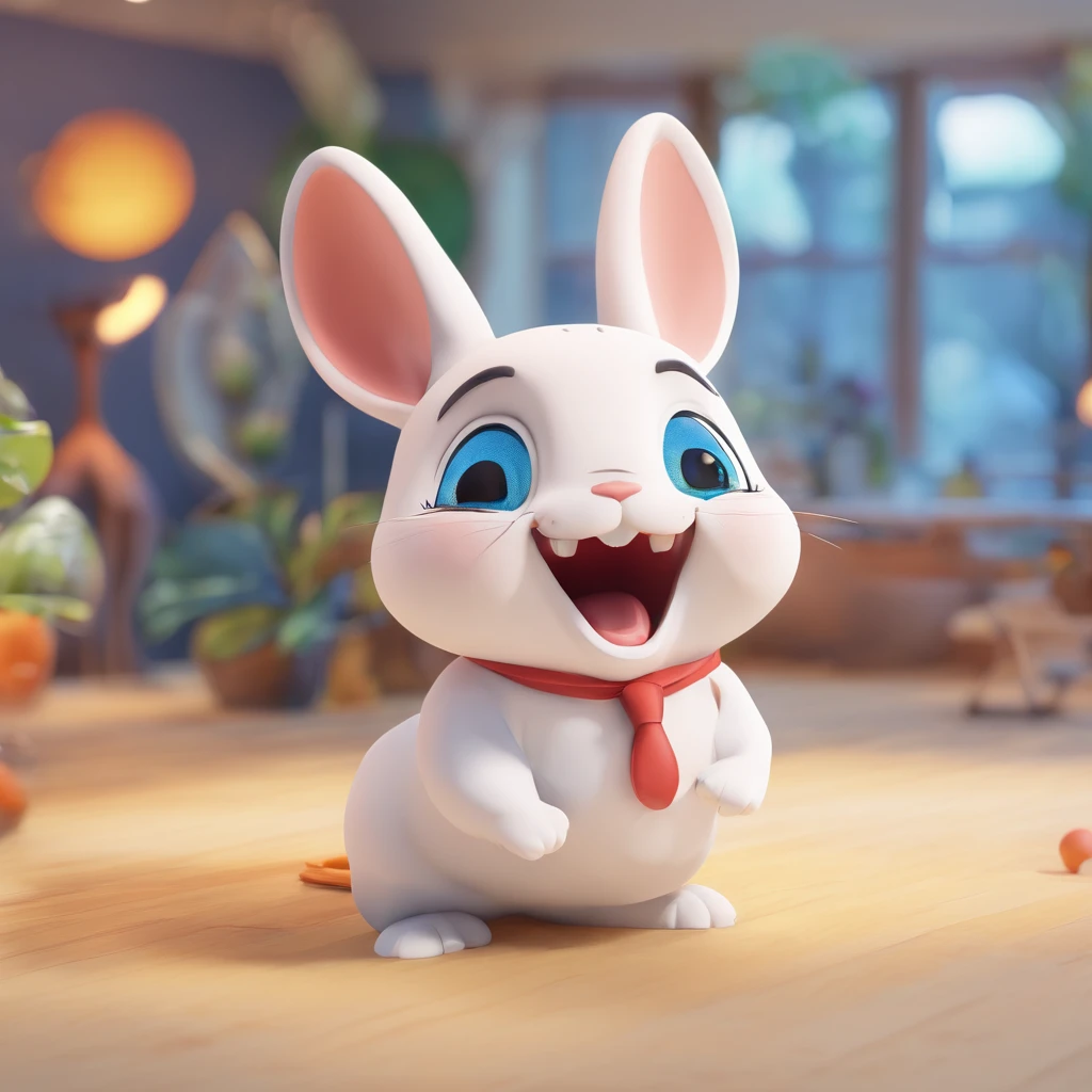 1 white rabbit,emoj,anthropomorphic styles,Disney style,Black strokes,differentemotions,Multiple pos and expressions,8k --ar 3:4--Cute style--