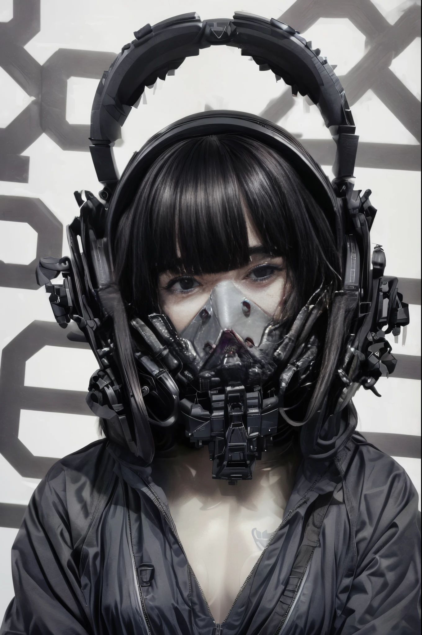 ....RAW, obra maestra, Mujer malvada, no-muerto, Demihumano, Ultra-thin photography, pecho mediano, La mejor calidad, ultra-high res, fotorrealista, luz del sol, retrato, unbelievably beautiful, welding mask, medio cuerpo, cara delicada, ojos vibrantes, Cinematographer ....RAW, 1girl, solamente, 1girl, solamente, medio cuerpo, welding mask, Chica Onisamurais futurista,cyberpunk mask, mecha mask, demonio, Cyberpunk futurista, Tattoes, Cinematographer, 3D realista, Aturdidor Potrait, (fondo de pantalla CG 8k extremadamente detallado), of the most beautiful artwork in the world, Professional Photography, tendencias en Artstation, tendencias en CGSociety, intrincado, High detail, sharpen focus, dramatic, fotorrealista, cyberpunk, futuristic,