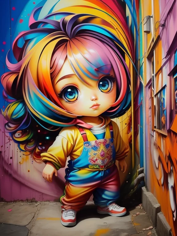 (peixe), Eduardo Kobra acolchoamento ,multidimensional geometric PORTRAIT wall, arte, chibi, ,
yang08k, lindo, colorido,
obras-primas, qualidade superior, melhor qualidade, arte oficial, beautiful and aesthetic,