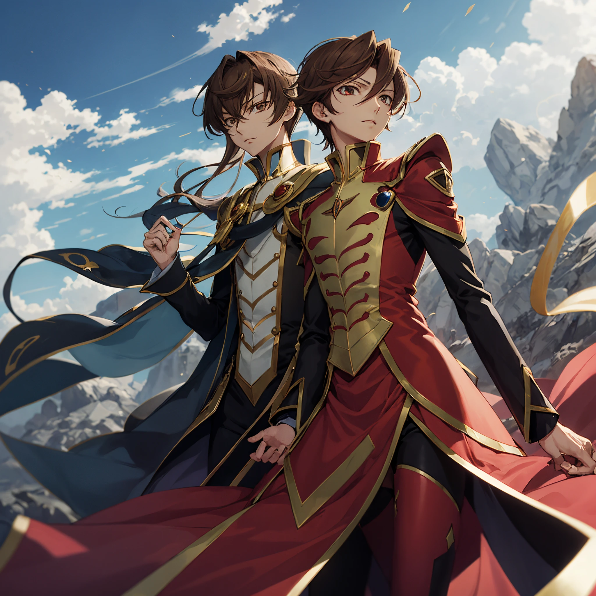 Code geass done in the style of Mappa studio