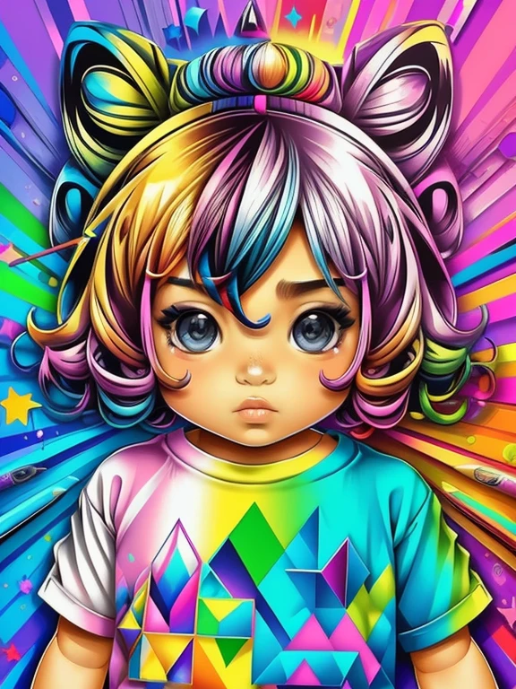 (cane), Eduardo Kobra acolchoamento ,multidimensional geometric wall PORTRAIT, arte, Chibi,
Yang08k, lindo, Colouring, T-shirt design
Primary works, qualidade superior, melhor qualidade, Arte Oficial, Beautiful and Aesthetic,