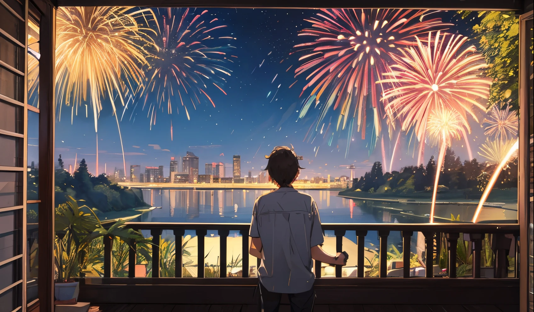 verandah Fireworks