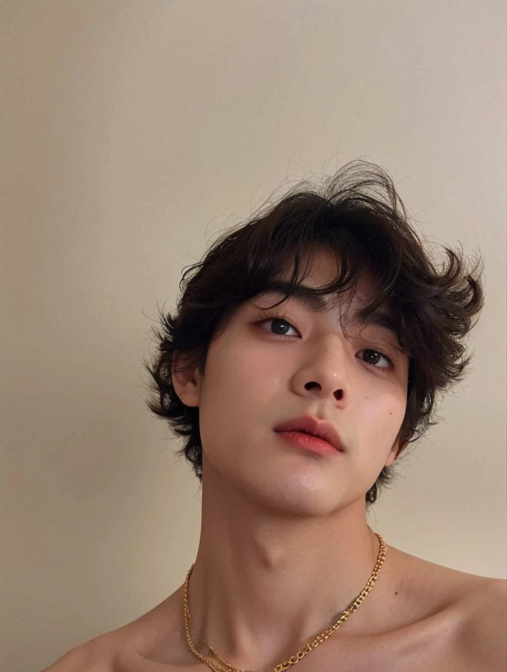 Taehyung, um menino, best quality, high resolution, 8k, detalhes intrincados, blondie hair(Realistic, altamente detalhado)