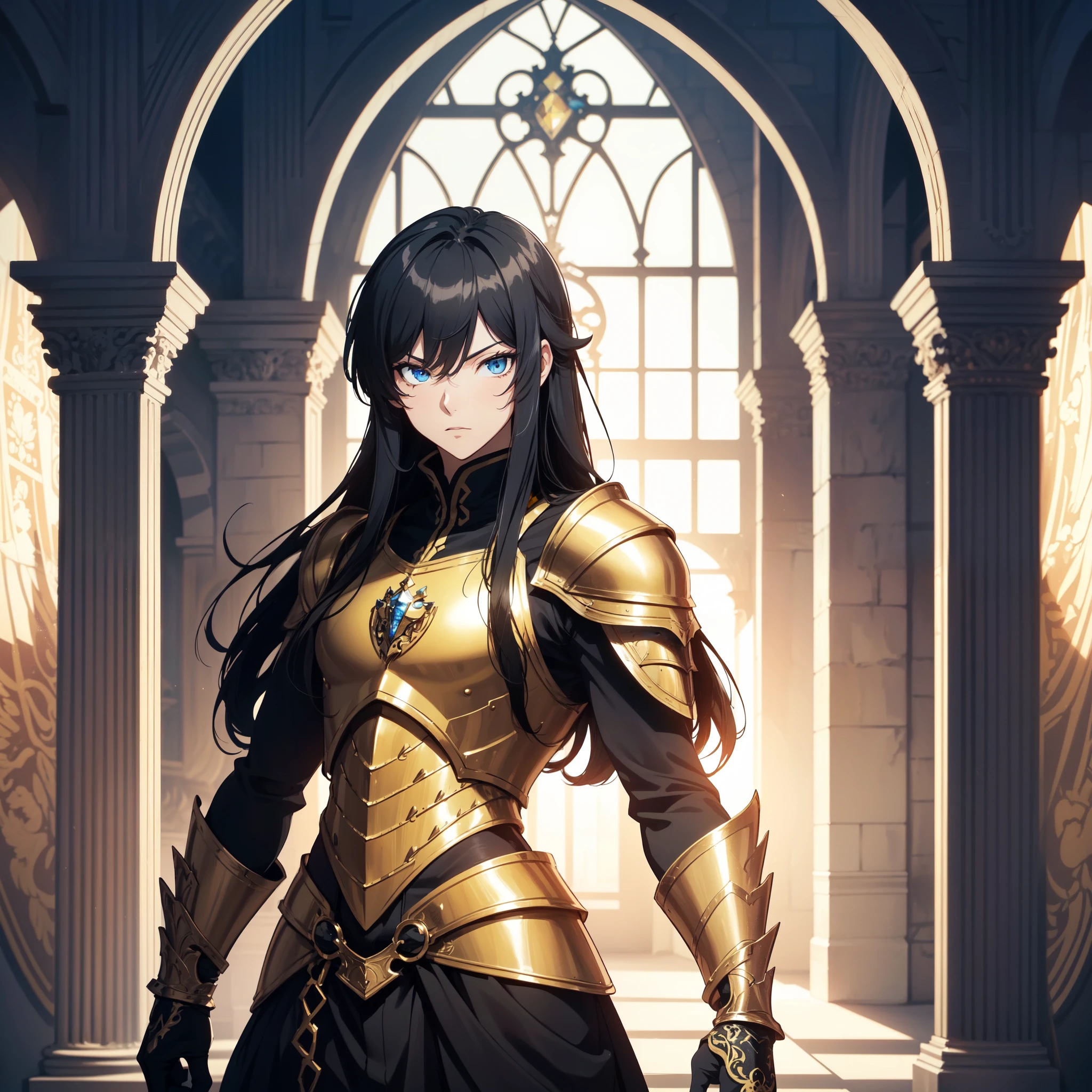 128K Ultra High Definition,
128K Ultra High Quality,
128K Ultra High Resolution,
Best Definition,
Best Quality,
Best Resolution,
Perfectly Detailed,
Perfectly Designed,
Extremely Detailed,
Extremely Designed,
Hyper Detailed,
Hyper Definition,
Hyper Quality,
Hyper Resolution,
Masterpiece,
(((Anime))),
Body Shot,
(((Boy))),
Handsome,
Muscular Body,
(((Black Long Hair))),
(((Blue Eyes))),
(((Hyper Detailed & Perfectly Designed With Ultra High Quality Yellow Topaz Warlord Armor))),
(((Inside Of Medieval Royal Palace Background Scenery))),