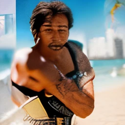 Change backround handsom boy in dubai beach, 8k resolution, realistic face, ultra realistic