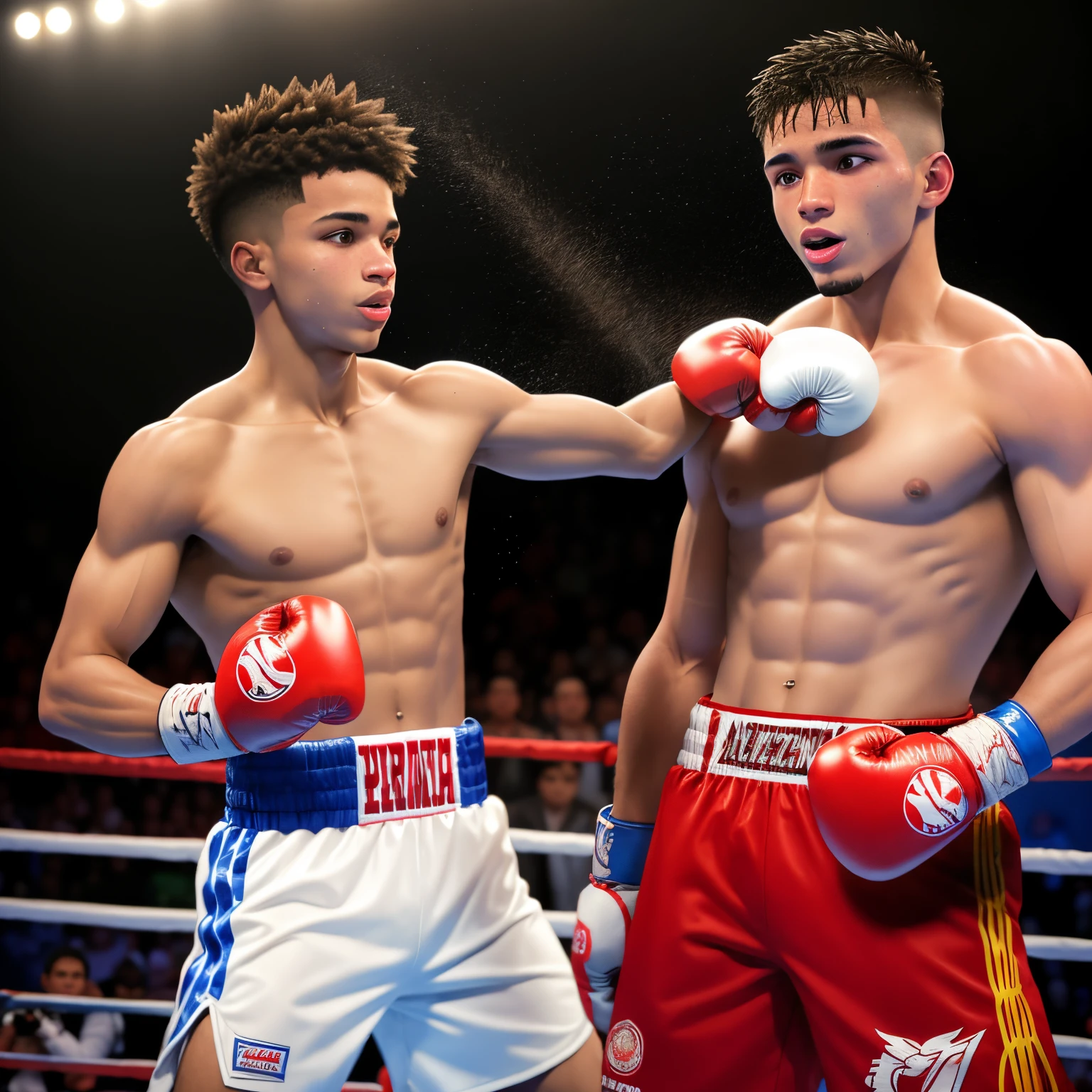 Kareem zuniga beats erick bravo welter regional champion in a boxing match and wins by split descion