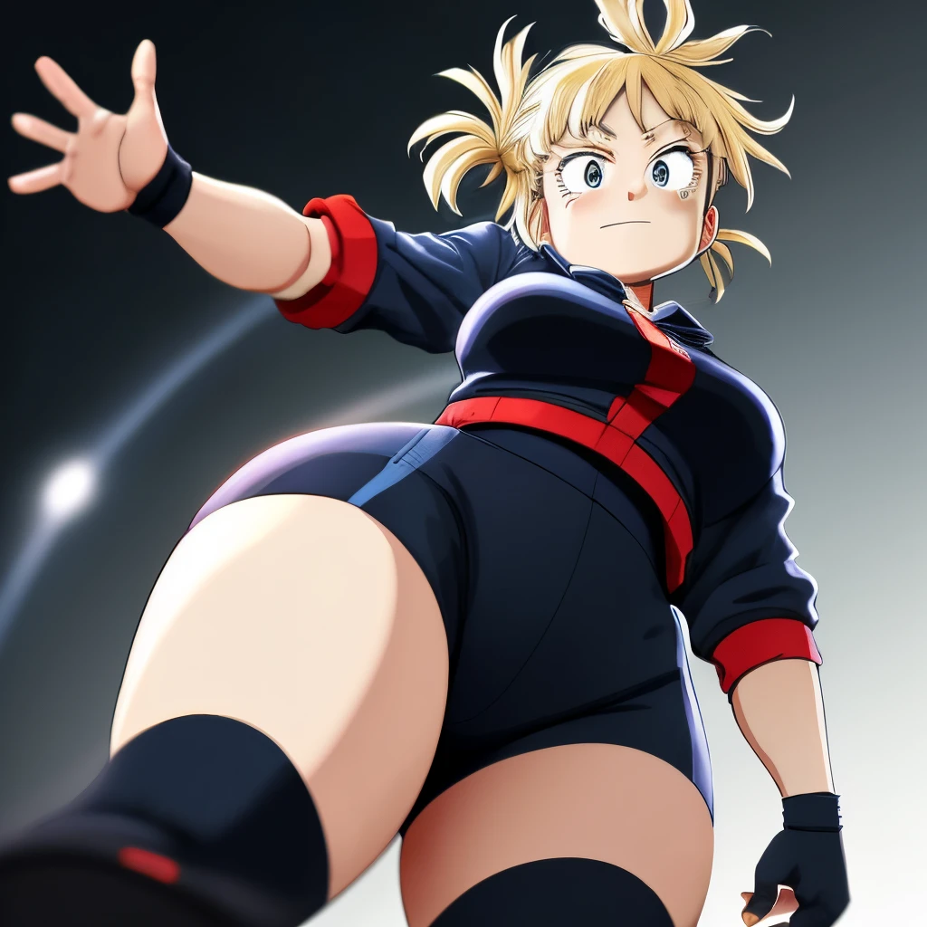 Toga from my hero academia wide hips large ass thick thighs small waist studio lighting