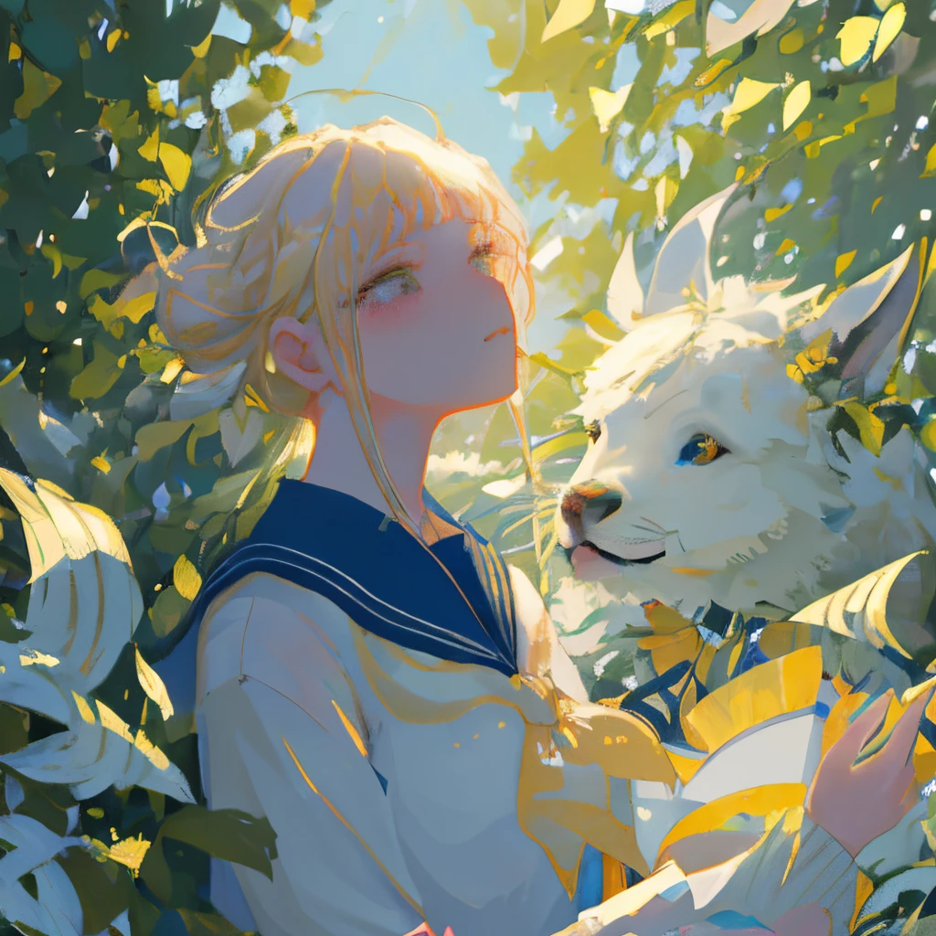 (best quality,4k,8k,highres,masterpiece:1.2),ultra-detailed,(realistic,photorealistic,photo-realistic:1.37),beautiful detailed eyes,beautiful detailed lips,extremely detailed eyes and face,longeyelashes,1girl,(portraits),oil painting style,vibrant colors,soft lighting,flowers in the background,lush green garden,dreamy atmosphere,fantasy elements,storybook-like,stunning visual impact,elegant pose,happy expression,flowing dress,creative composition,harmonious color palette,serene mood,sunlight filtering through trees,gentle breeze blowing her hair,peaceful ambiance,natural beauty,subtle facial features,delicate brushstrokes,timeless beauty,graceful posture,fairytale setting,vivid details,feminine charm,magical aura,strong sense of depth.