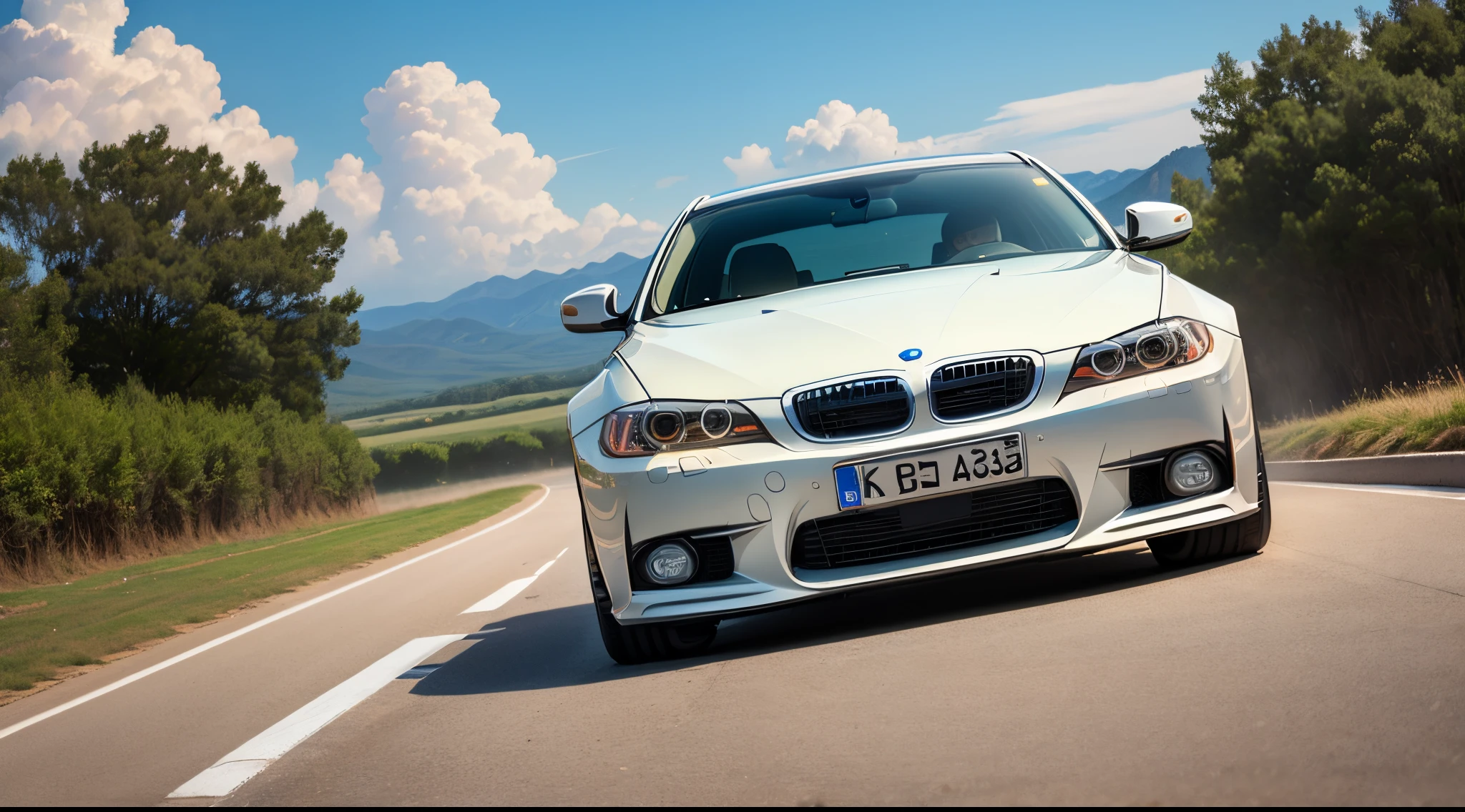 E90 silloute