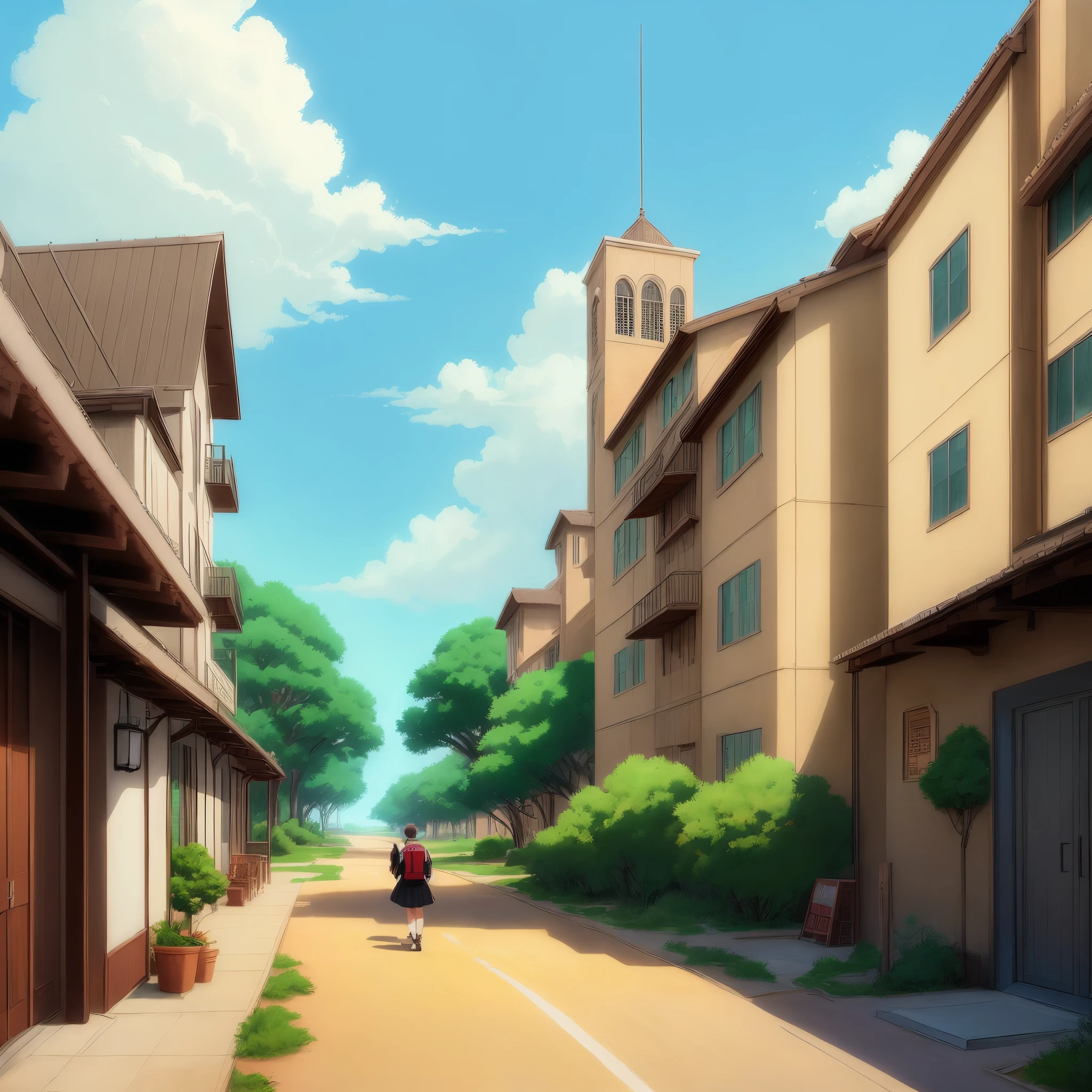 What would Texas Tech look like in a studio ghibli film