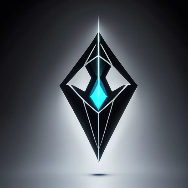 Craft a logo for AIenigma.com that embodies mystery and intelligence. Incorporate elements representing enigma and artificial intelligence. Keep the design sleek and modern, conveying a sense of intrigue and sophistication.