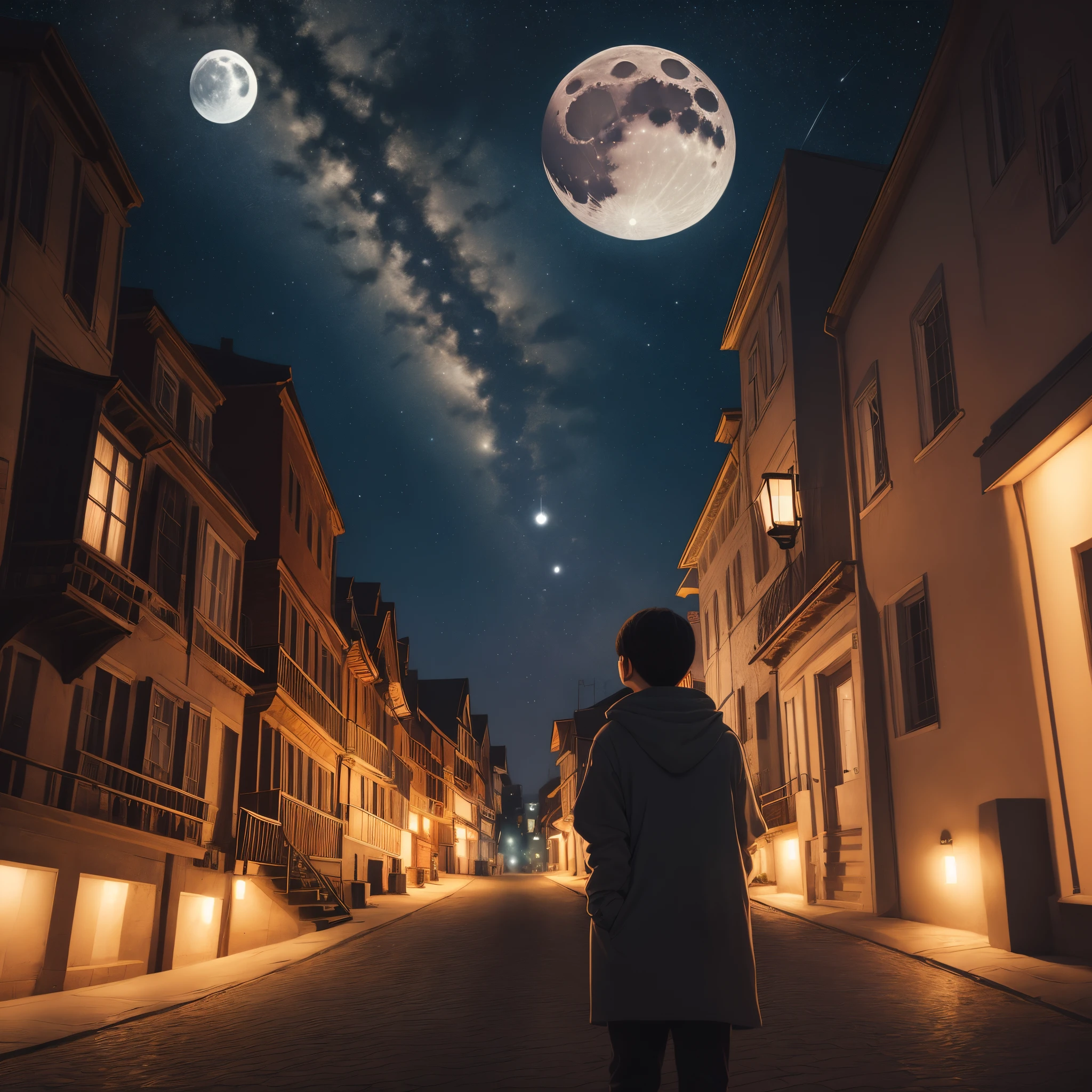 Night moon