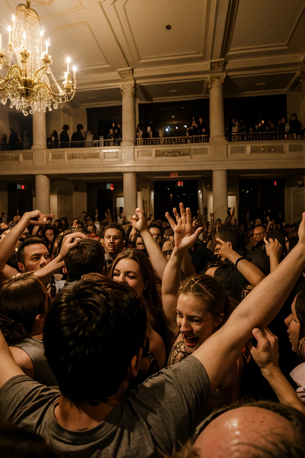 CRAZY MOSHPIT IN THE WEST WING OF A VERY NICE PLACE