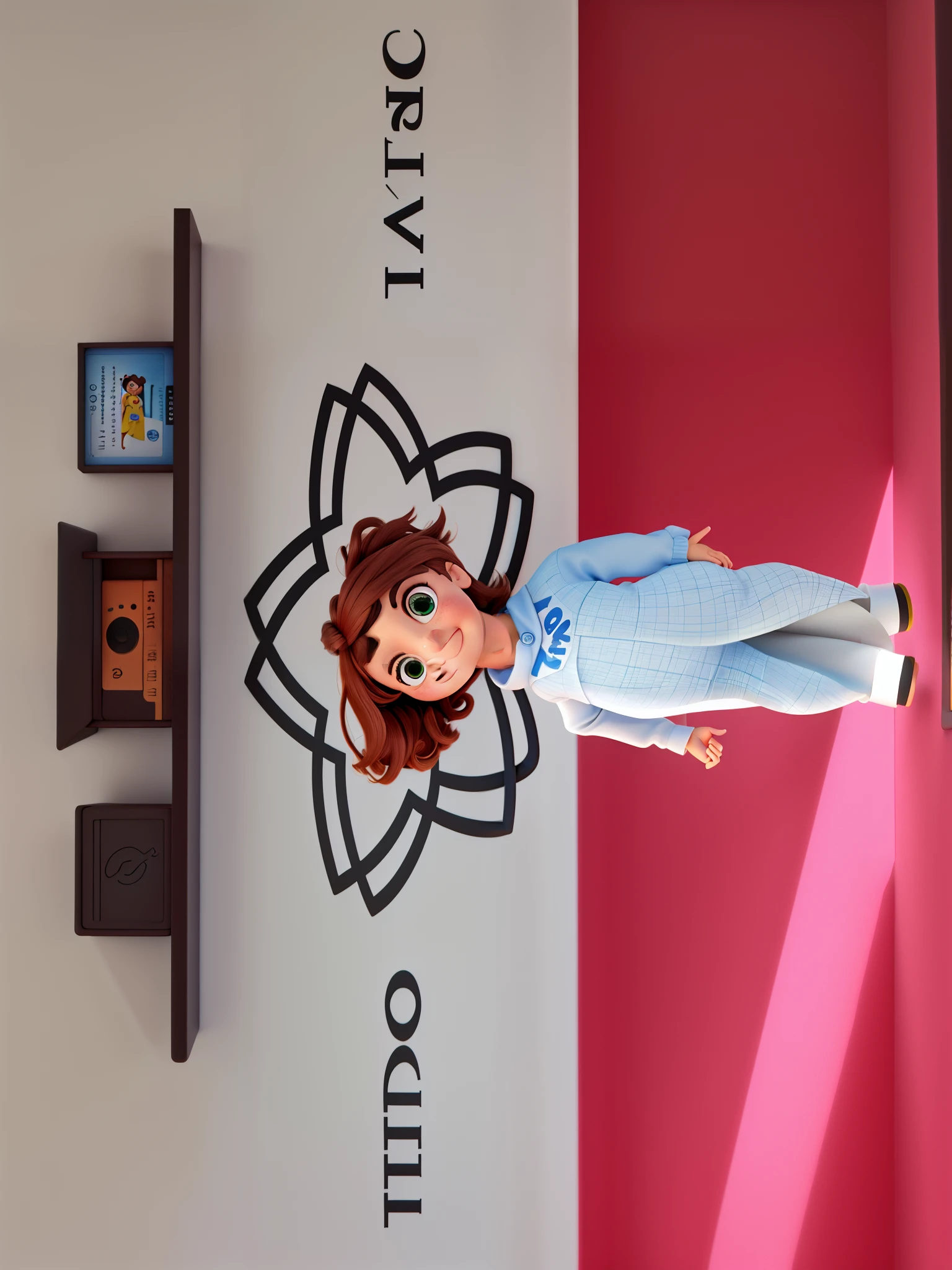 Uma estilo disney pixar, alta qualidade, melhor qualidade.