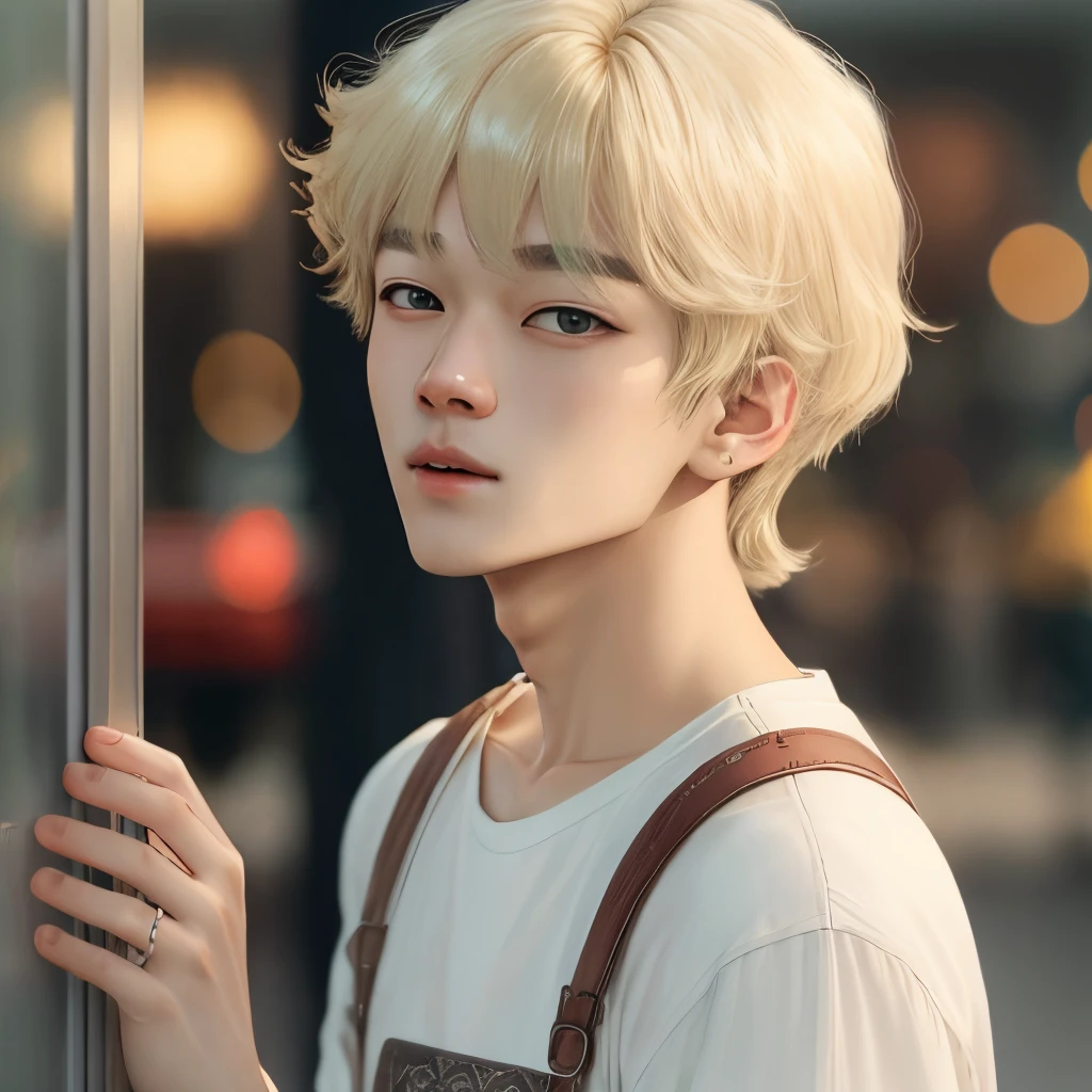 Taehyung blonde