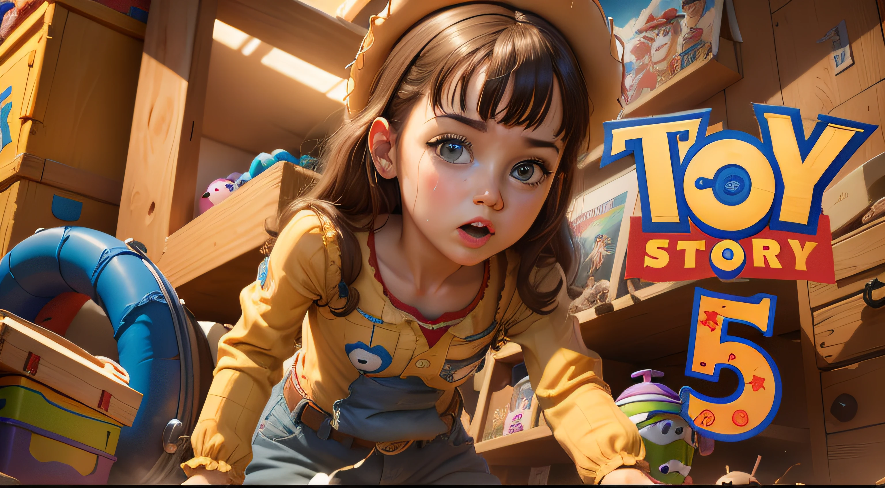 toy story 5, poster concept