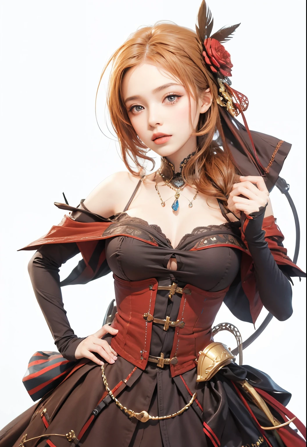 1girl, realistic, best quality, high resolution, highly detailed, big brestes, vlgigantic breats